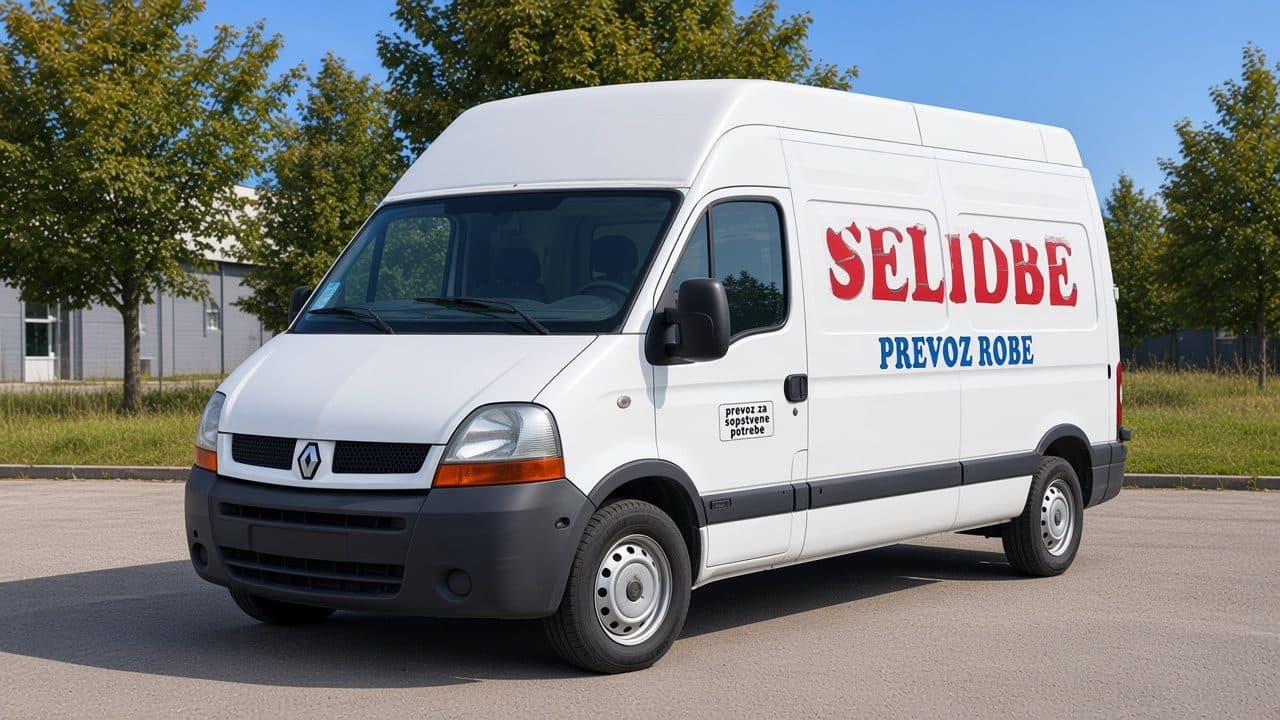 Beli kombi za prevoz robe i selidbe